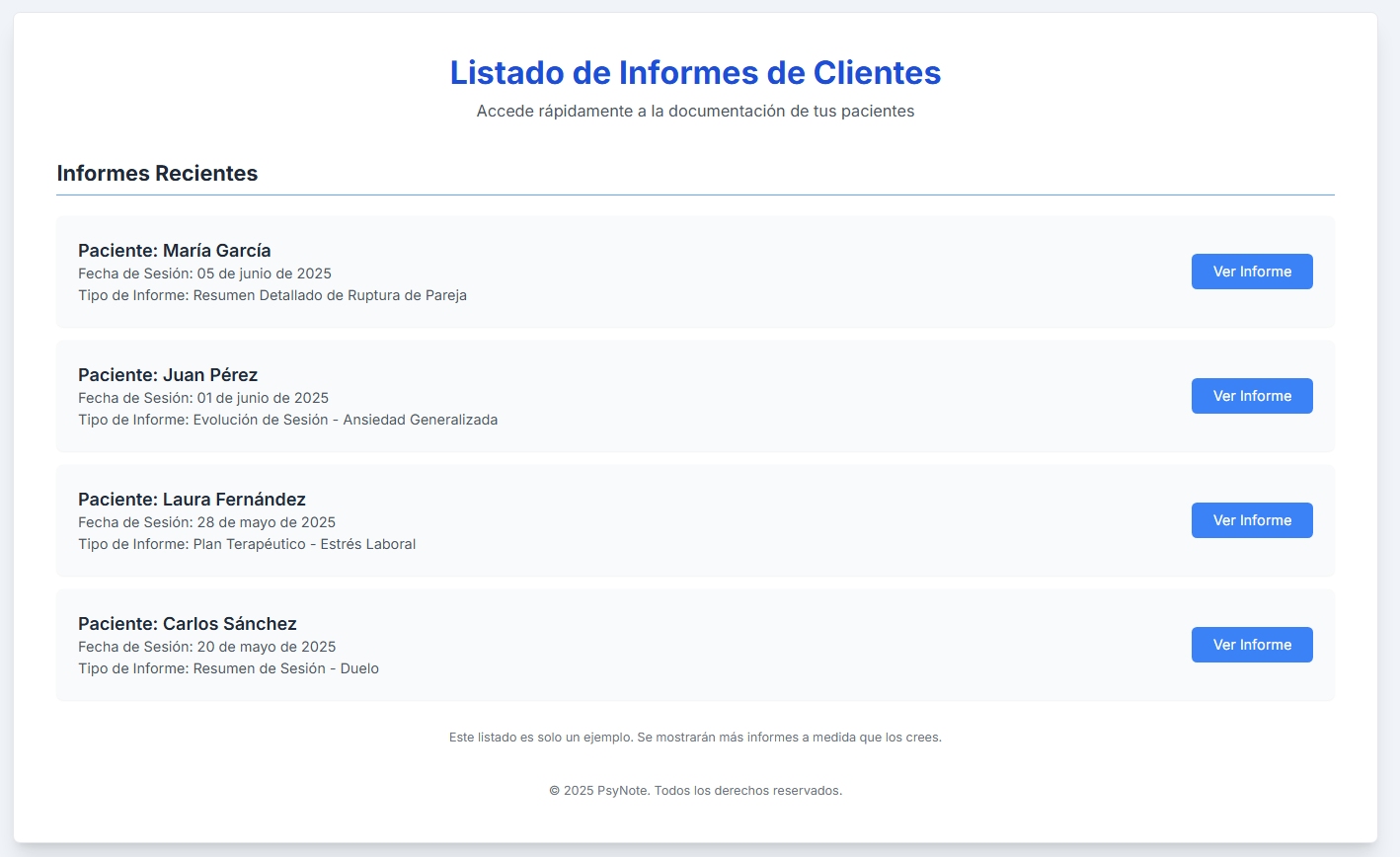 Vista previa de un dashboard de estadísticas